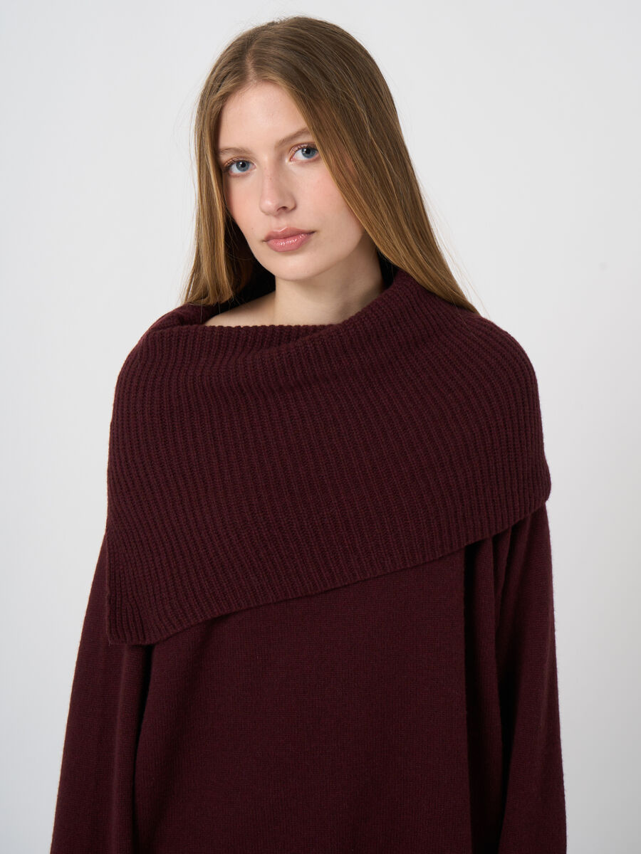 Pullover aus italienischer Lammwolle mit breiten B&uuml;ndchen image number 1