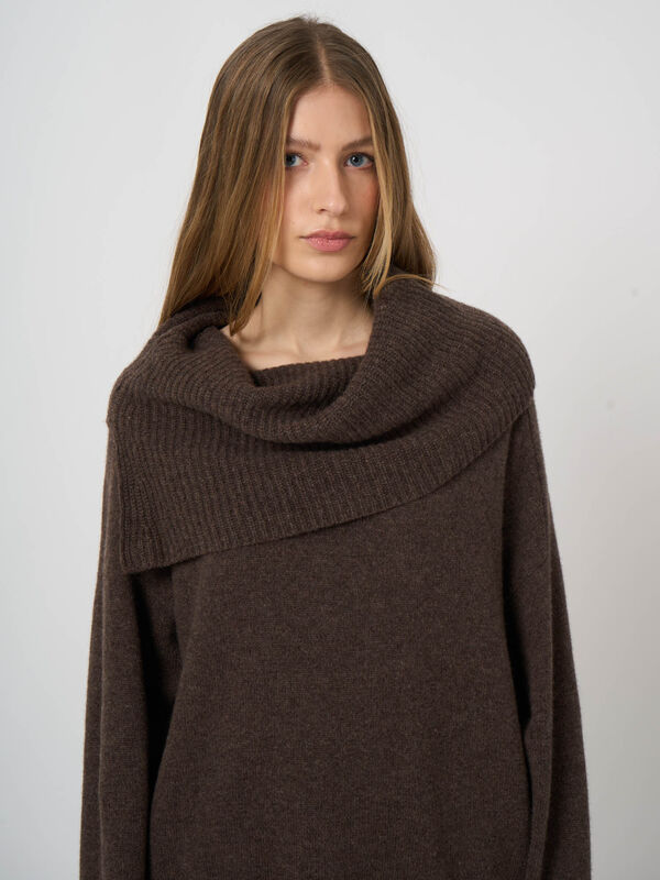 Pullover aus italienischer Lammwolle mit breiten B&uuml;ndchen image number 1