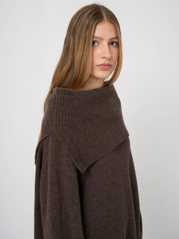 Pullover aus italienischer Lammwolle mit breiten B&uuml;ndchen image number 2