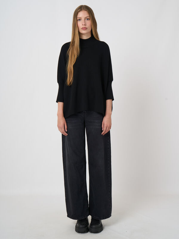 Merinowollpullover mit Stehkragen image number 3