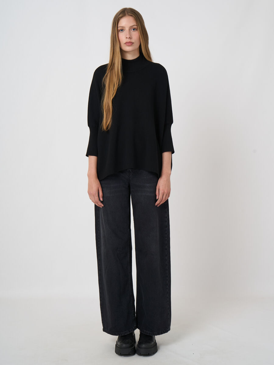 Merinowollpullover mit Stehkragen image number 3