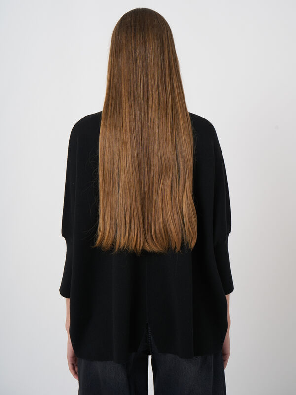 Merinowollpullover mit Stehkragen image number 4