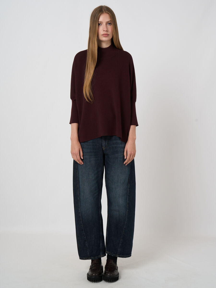Merinowollpullover mit Stehkragen image number 4
