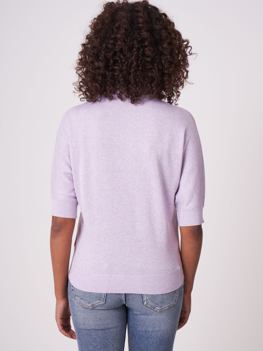 Pullover mit Polokragen aus Baumwollmischung image number 1