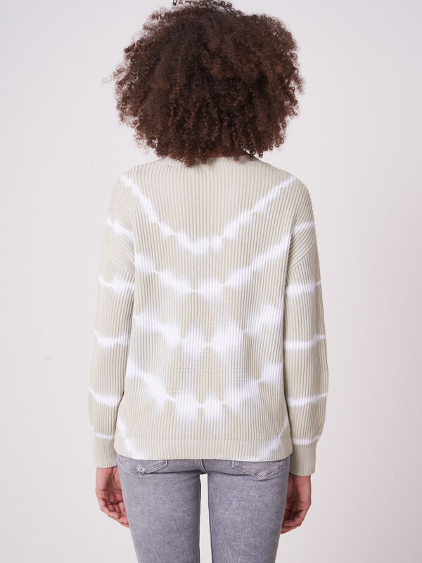 Pure cotton tie dye sweater image number 1