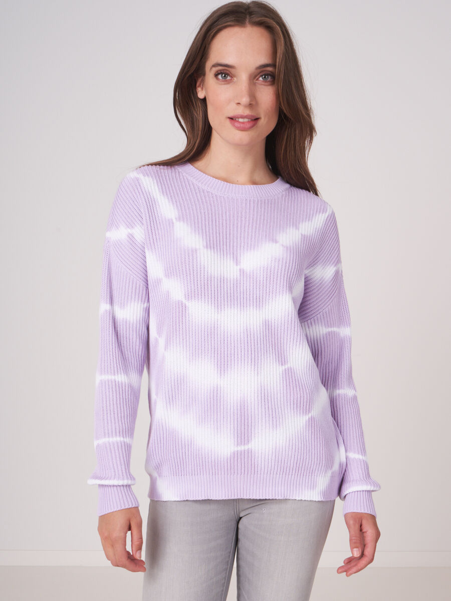 Pure cotton tie dye sweater image number 0