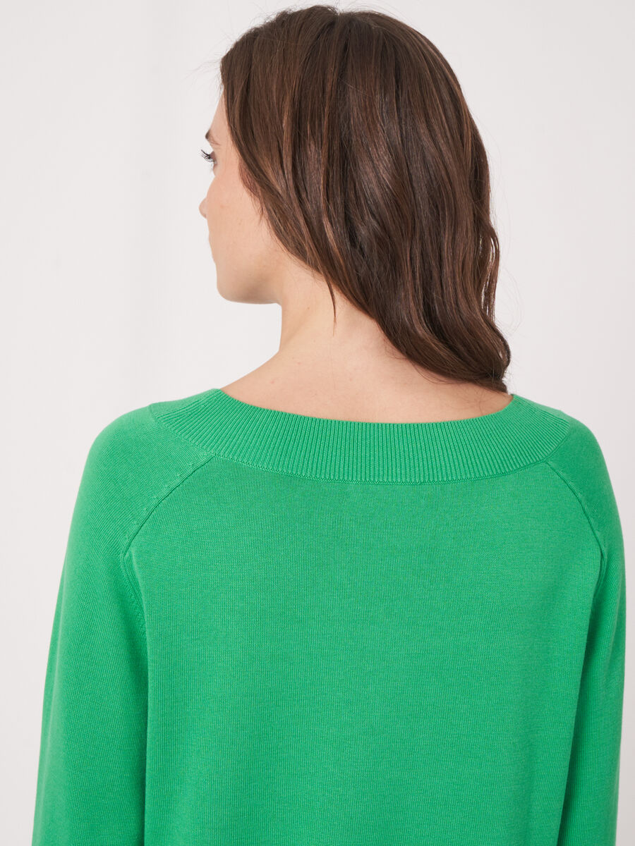 Strickpulli mit breitem Rippensaum image number 4