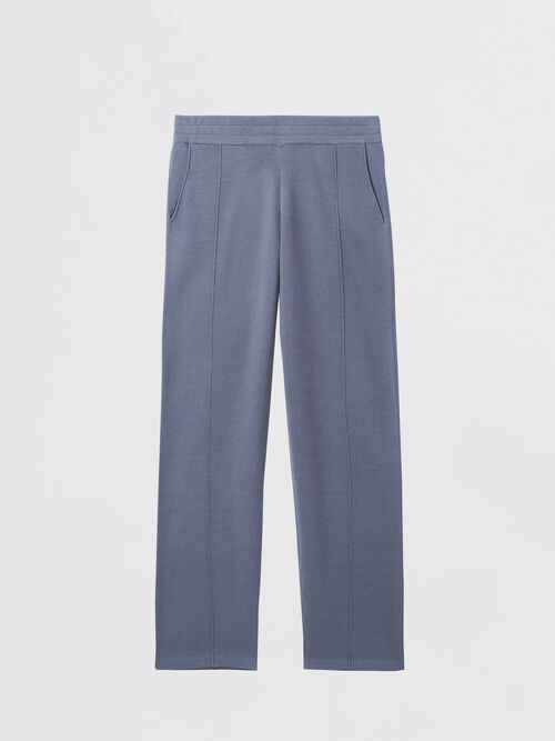 Gestrickte Loungehose aus Baumwollmischung