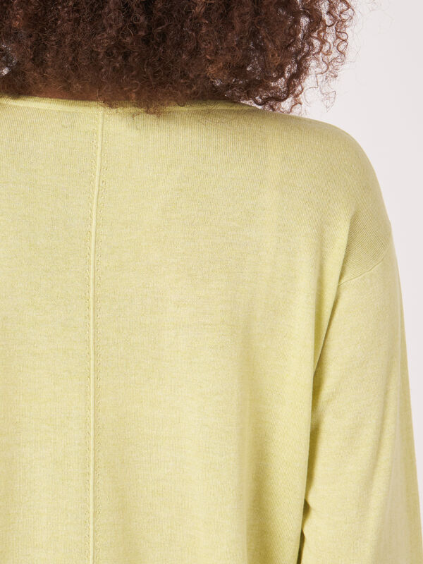 Kaschmir-Seidenmischung Pullover mit V-Ausschnitt image number 2