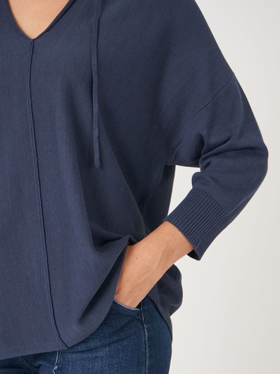 Trui met polokraag en ronde zoom image number 2