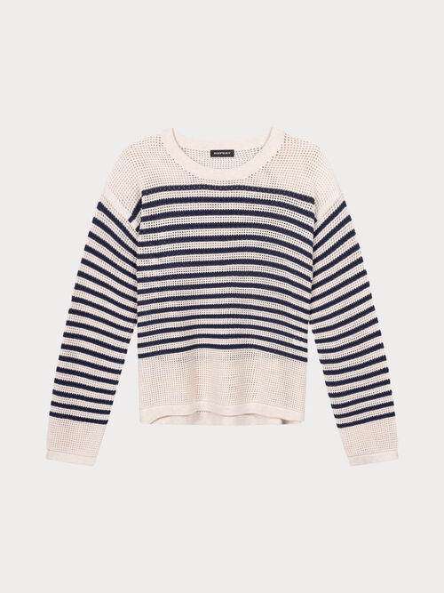 Pull ajour&eacute; et ray&eacute;