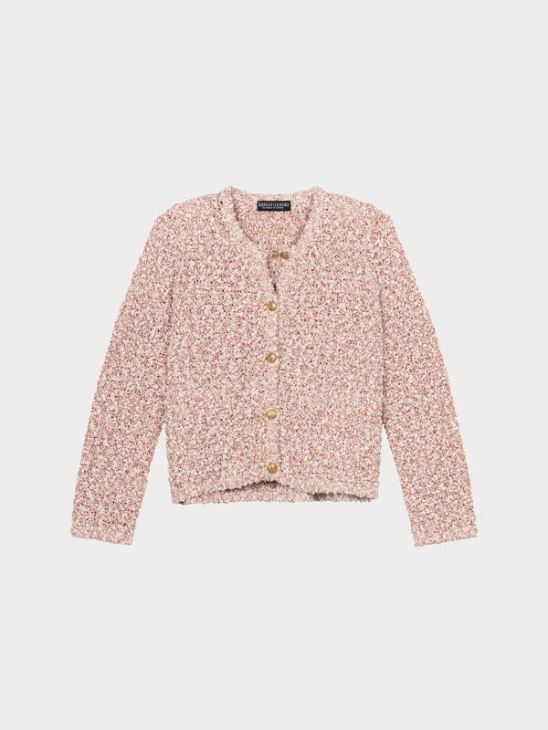 Multicolor Italian cotton blend cardigan image number 1