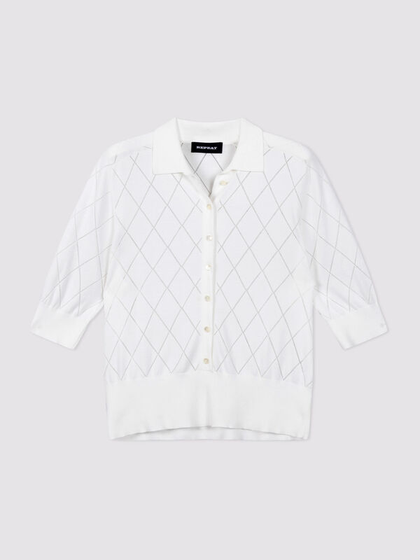 Polo en maille coton superfin image number 0