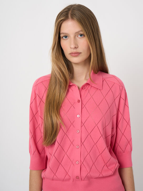 Polo-Pullover aus superfeiner Baumwolle image number 2