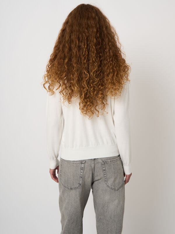 Strickjacke aus superfeiner Baumwolle image number 3