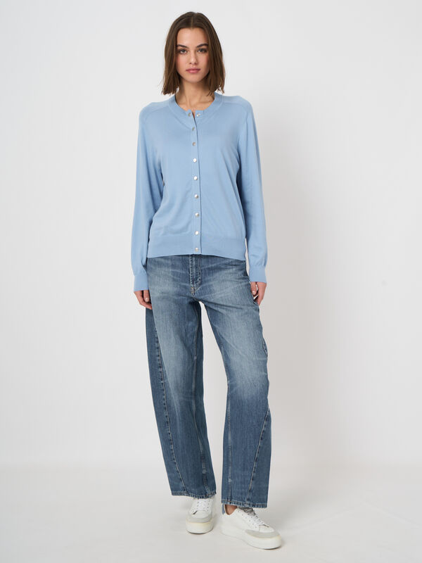 Strickjacke aus superfeiner Baumwolle image number 4