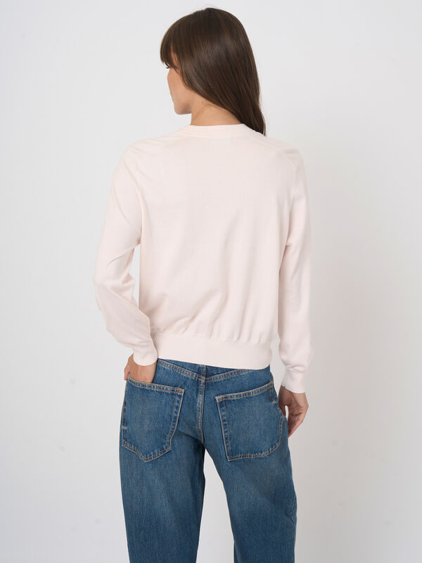 Superfine cotton cardigan image number 7