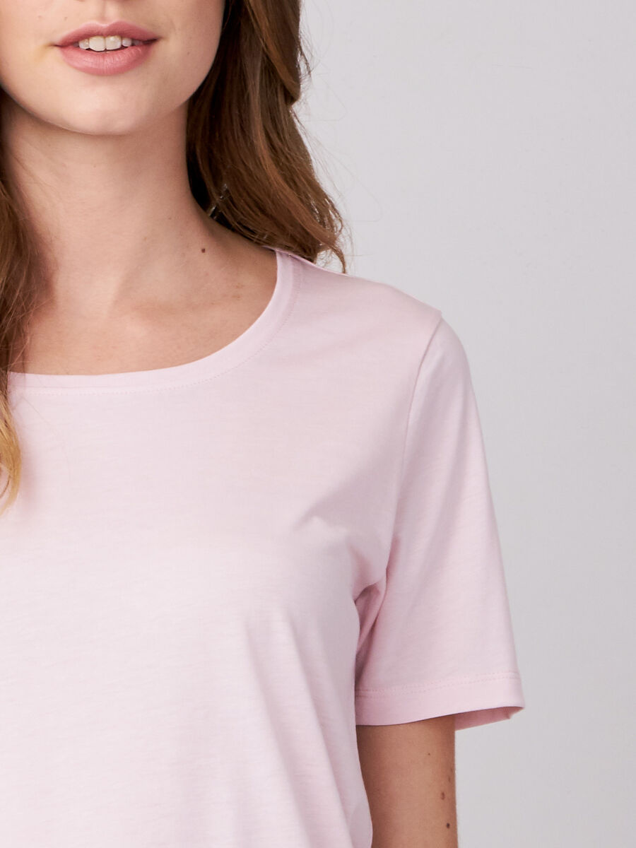 Lyocell&ndash;cotton blend t-shirt image number 2