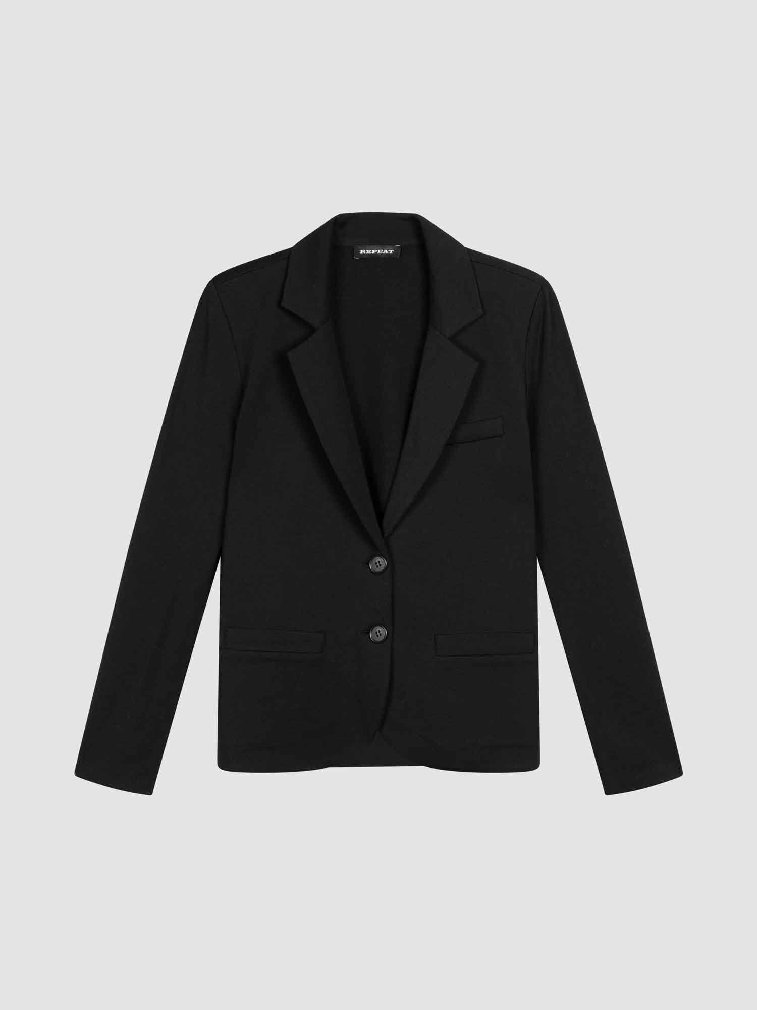 Black cashmere blazer womens best sale