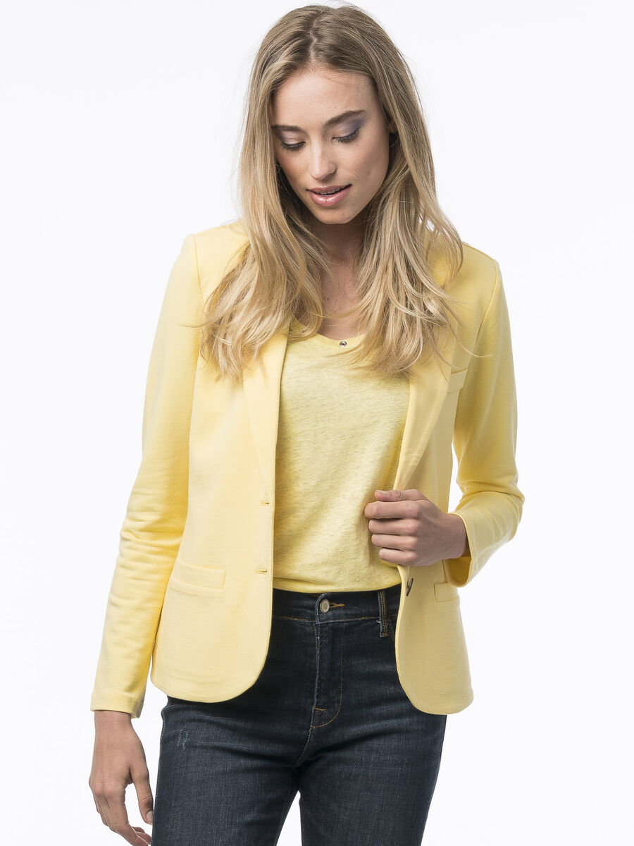 Sweatshirt-Blazer mit Reverskragen image number 55