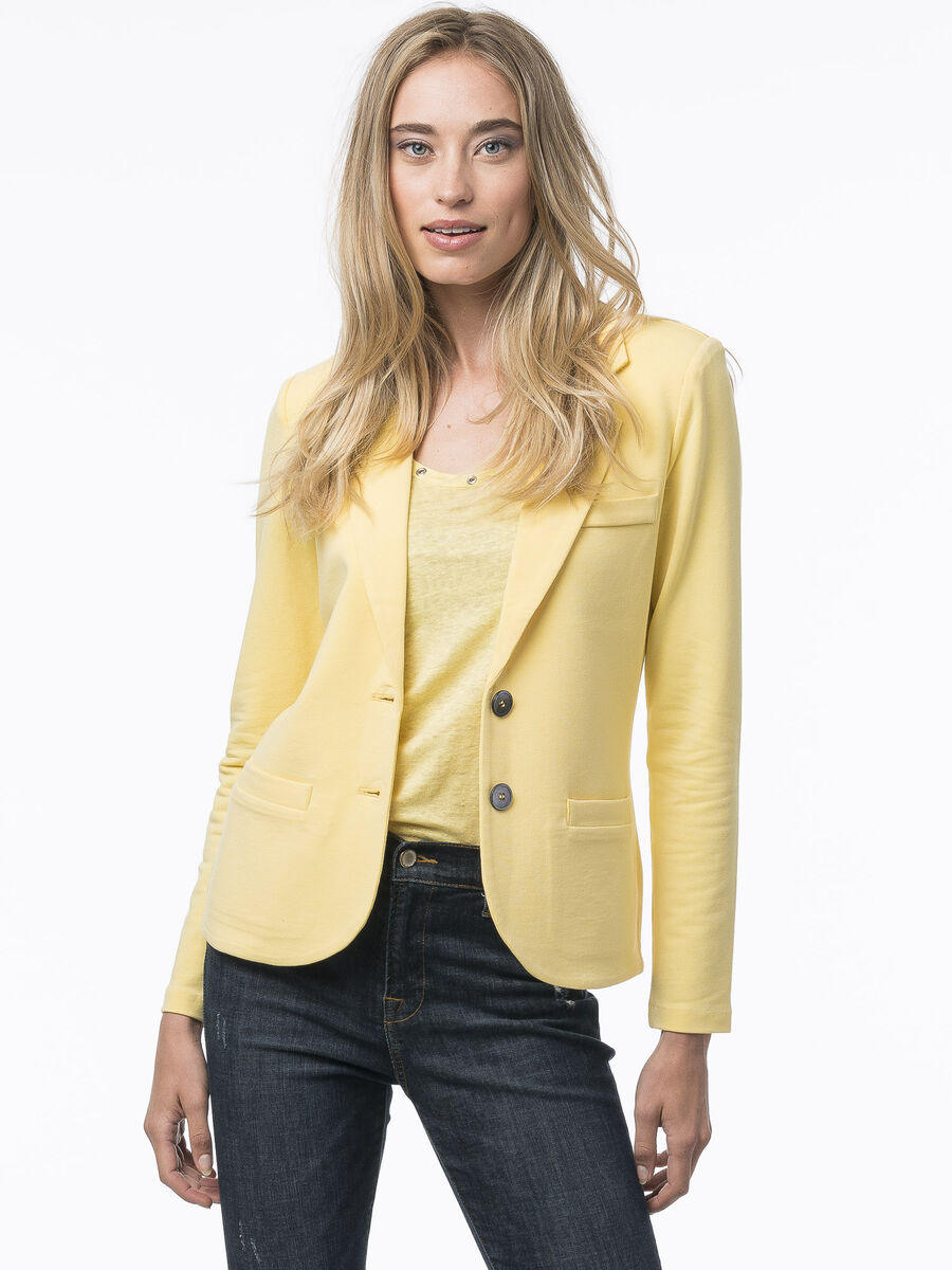 Sweatshirt-Blazer mit Reverskragen image number 56