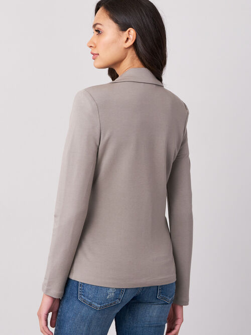 Getailleerde damesblazer met reverskraag