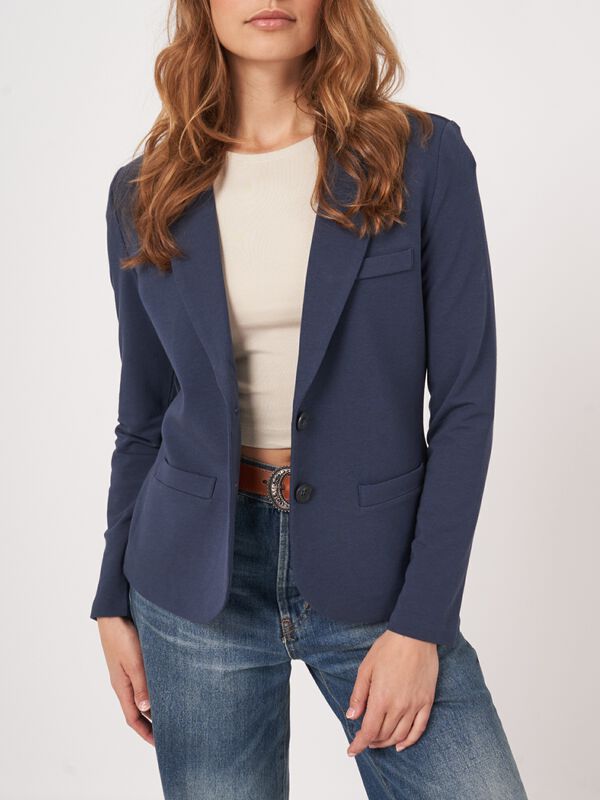 Getailleerde damesblazer met reverskraag image number 4