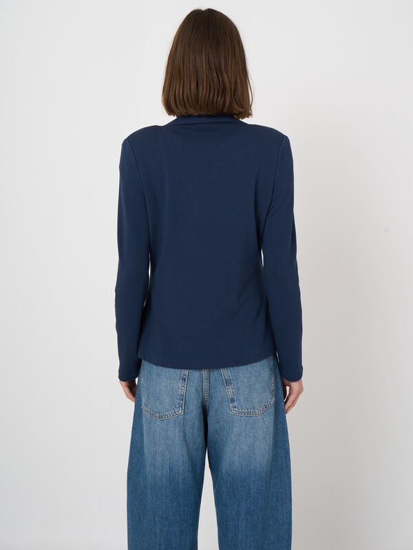 Tailierter French-Terry-Sweatblazer image number 3