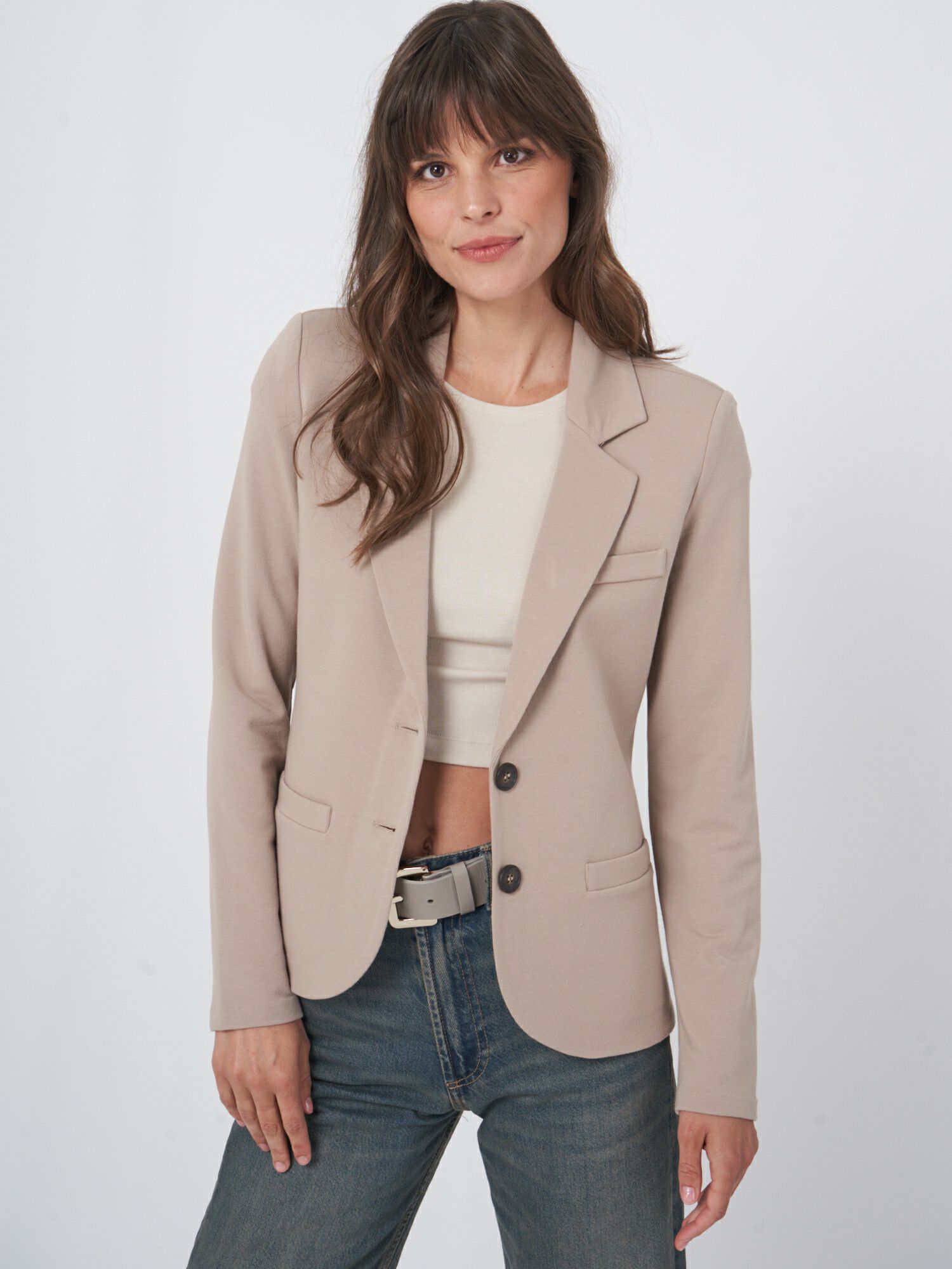 Sweatshirt blazer