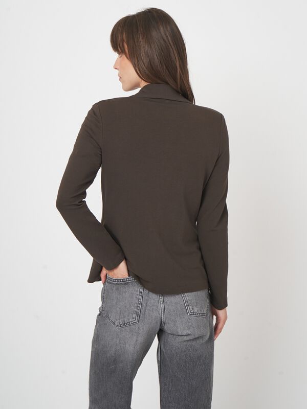 Sweatshirt blazer image number 5