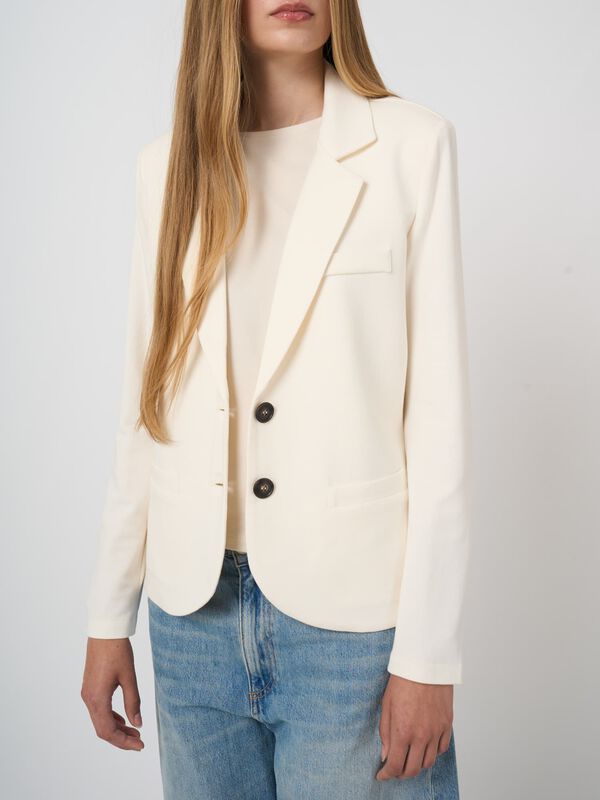 French-Terry-Blazer aus Modal-Baumwolle image number 2