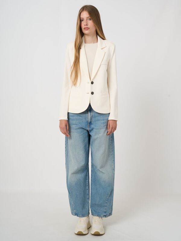 French-Terry-Blazer aus Modal-Baumwolle image number 4