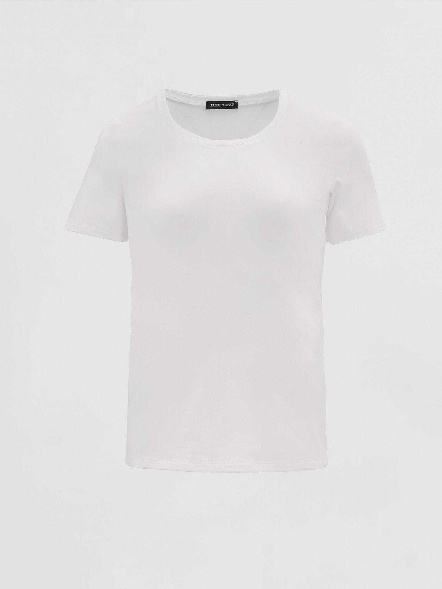 Basic dames T-shirt met ronde hals