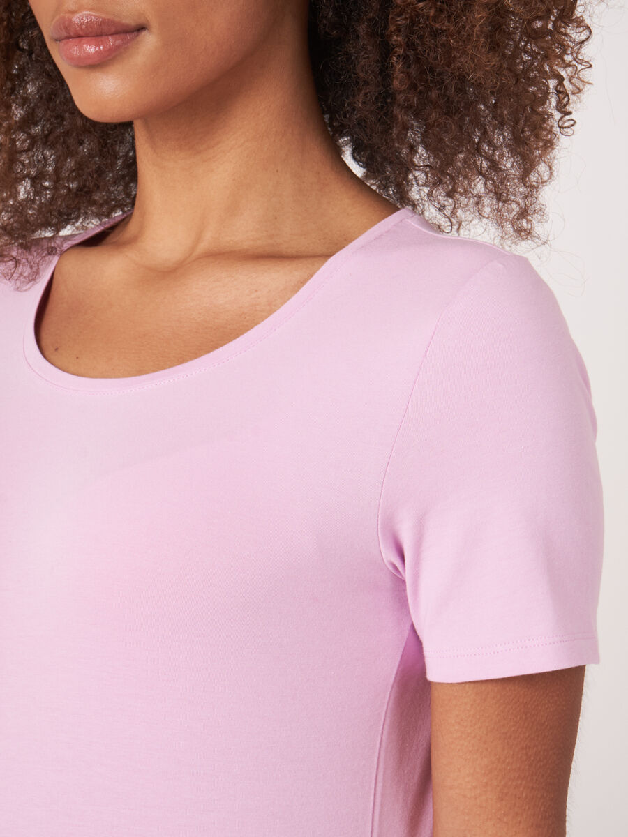 Basic cotton crew neck T-shirt image number 2