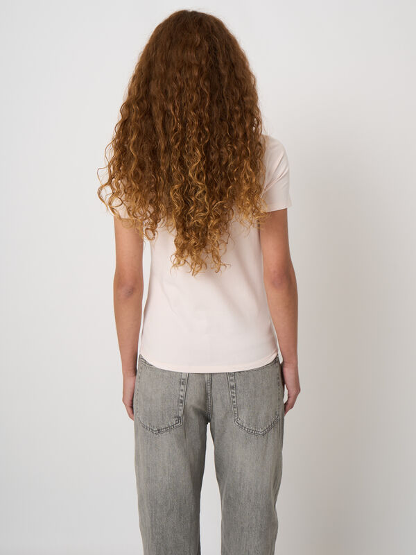 Soft stretch cotton crew neck t-shirt image number 2