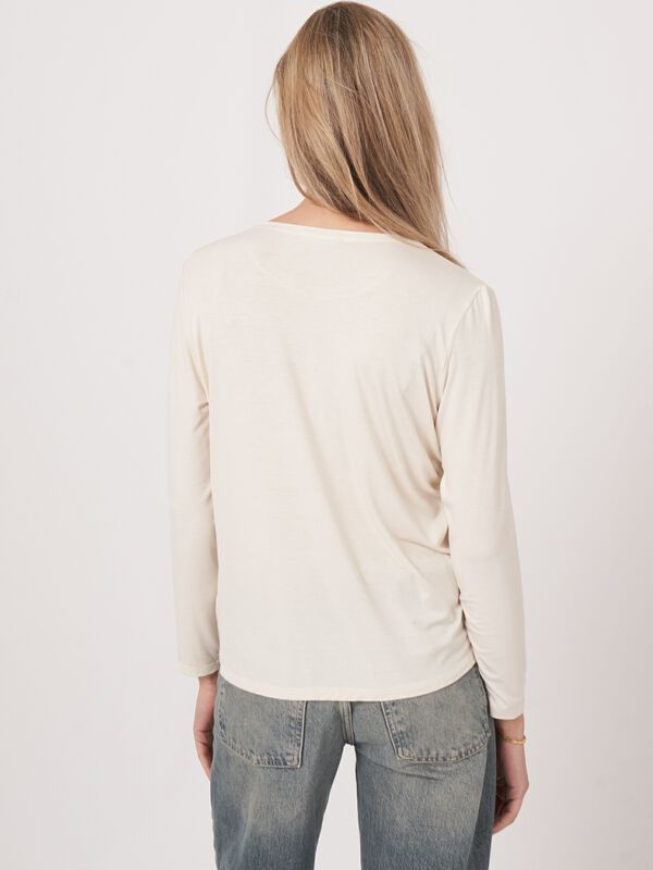 Basic women's long-sleeved top image number 1