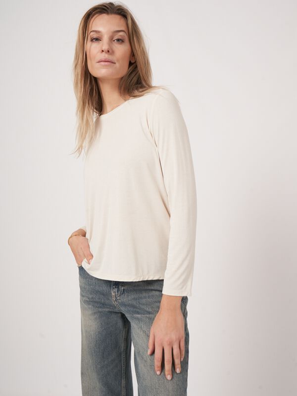 Basic women's long-sleeved top image number 3
