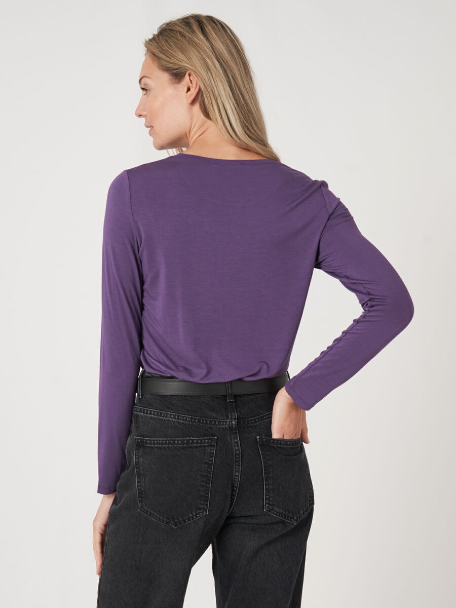 Basic women's long-sleeved top image number 1