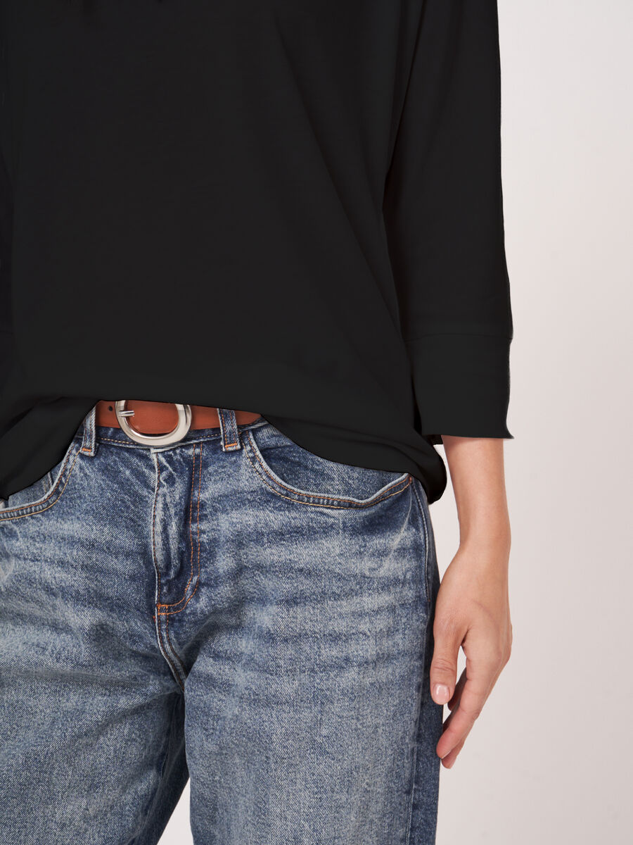 Top met 3/4 Vleermuismouwen image number 1