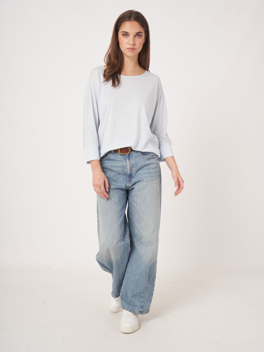 Top met 3/4 Vleermuismouwen image number 4