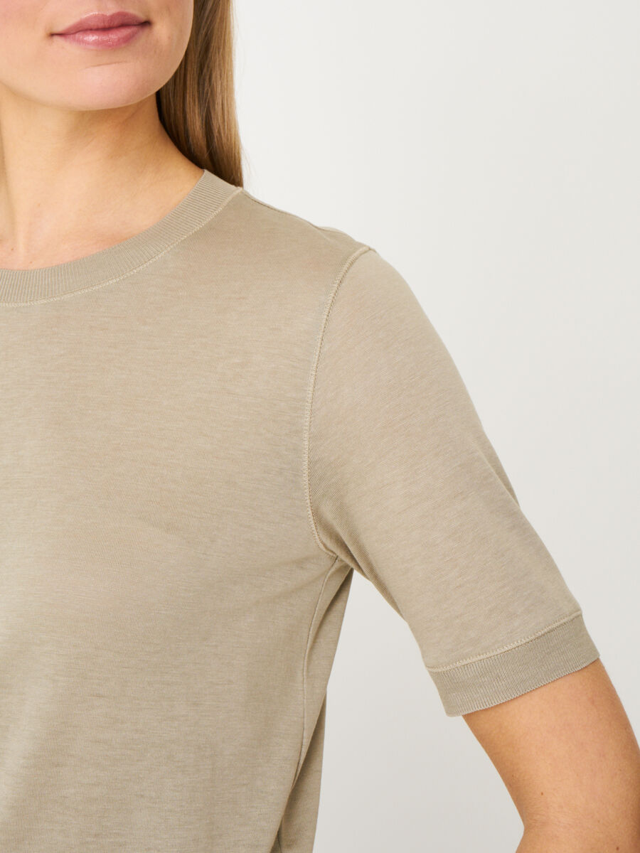 T-Shirt aus hochwertiger Lyocell-Baumwollmischung image number 2