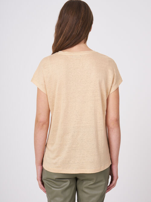 Linen sleeveless top