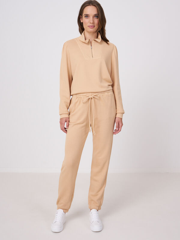 Pantalon sweat en pur coton  image number 3