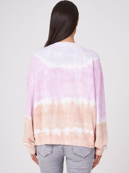 Pastel tie dye sweatshirt