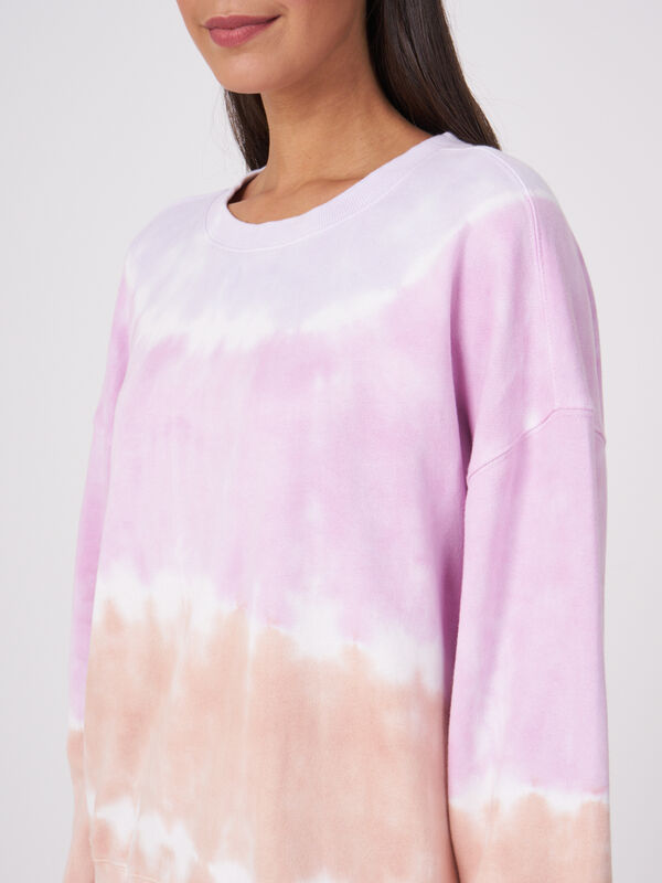 Pastellfarbenes Tie-Dye-Sweatshirt image number 2