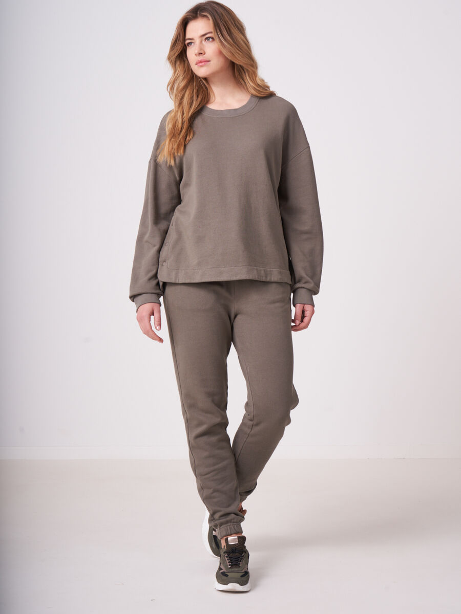 Pure cotton sweatshirt image number 3