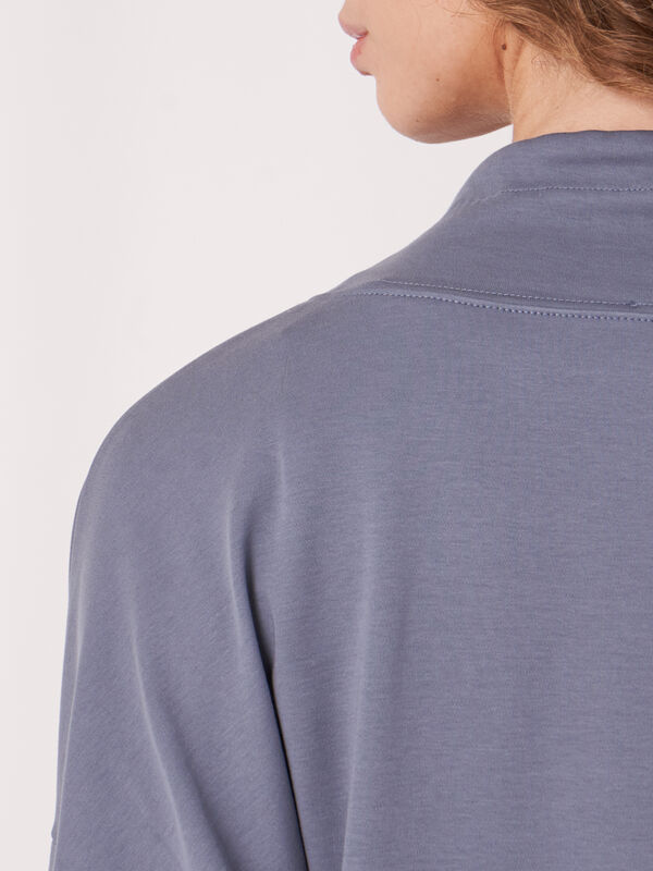 Pull sweat avec cordon de serrage image number 2