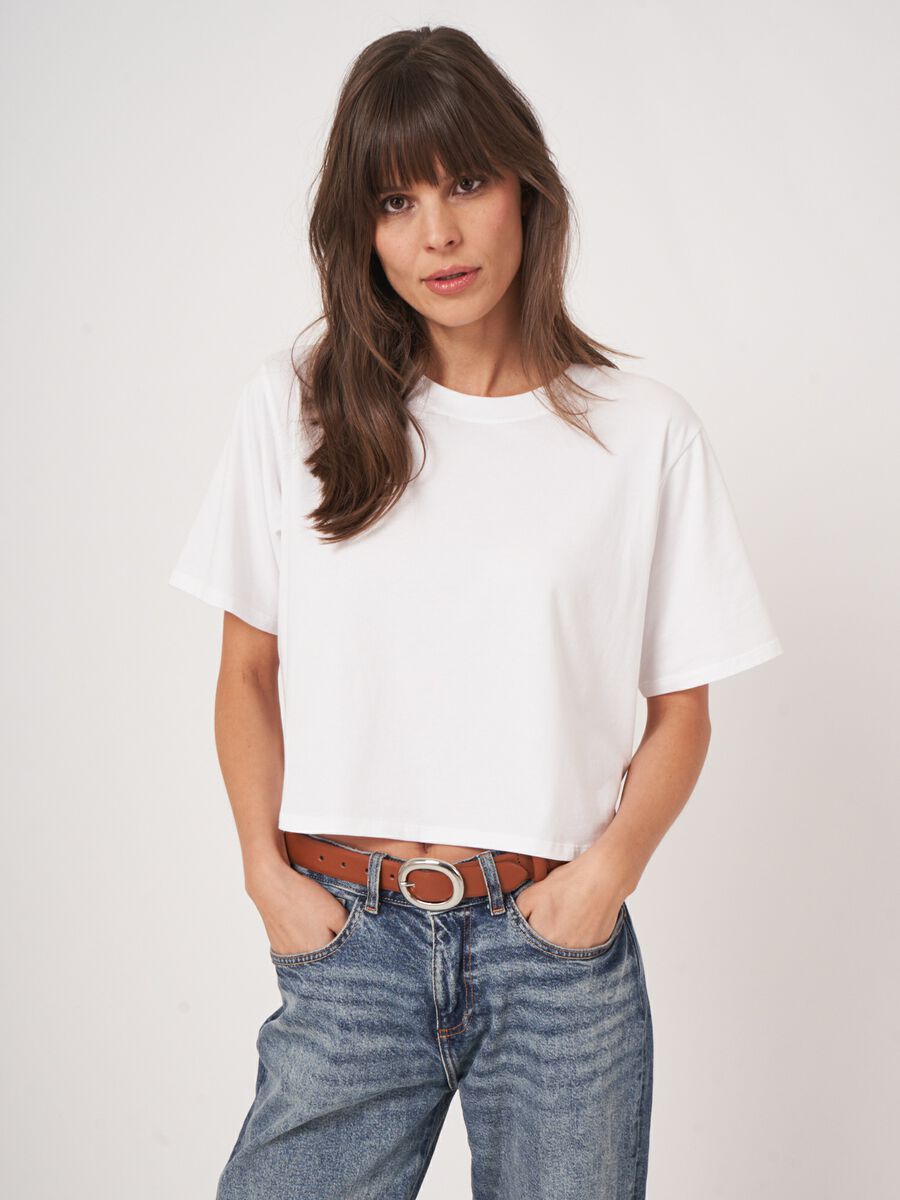 Boxy casual fit T-shirt image number 0