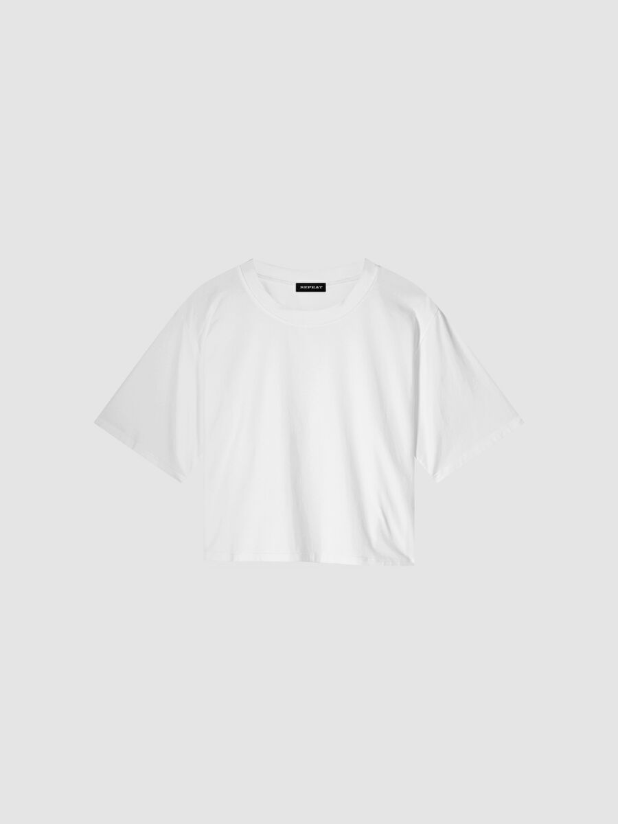 T-shirt coupe courte carrée image number 0