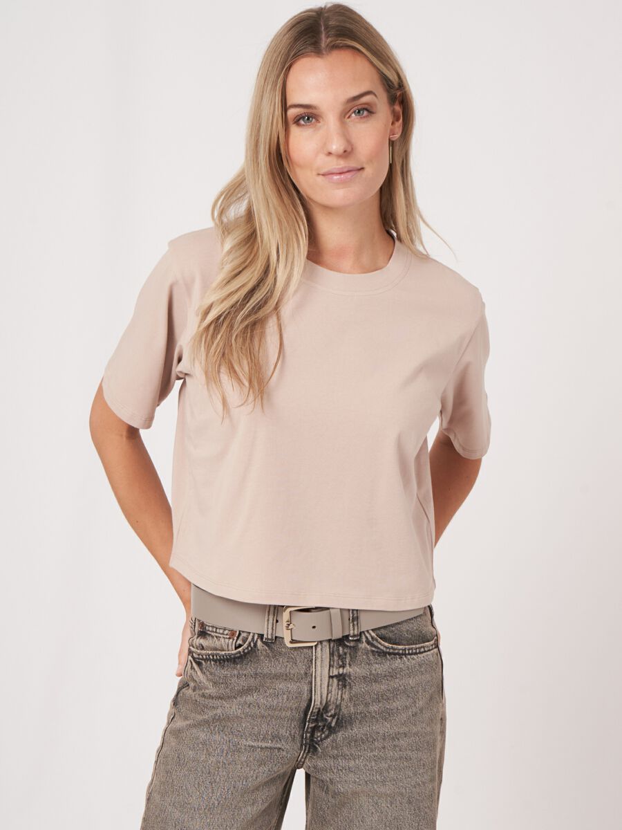 Boxy loose fit T-shirt image number 0